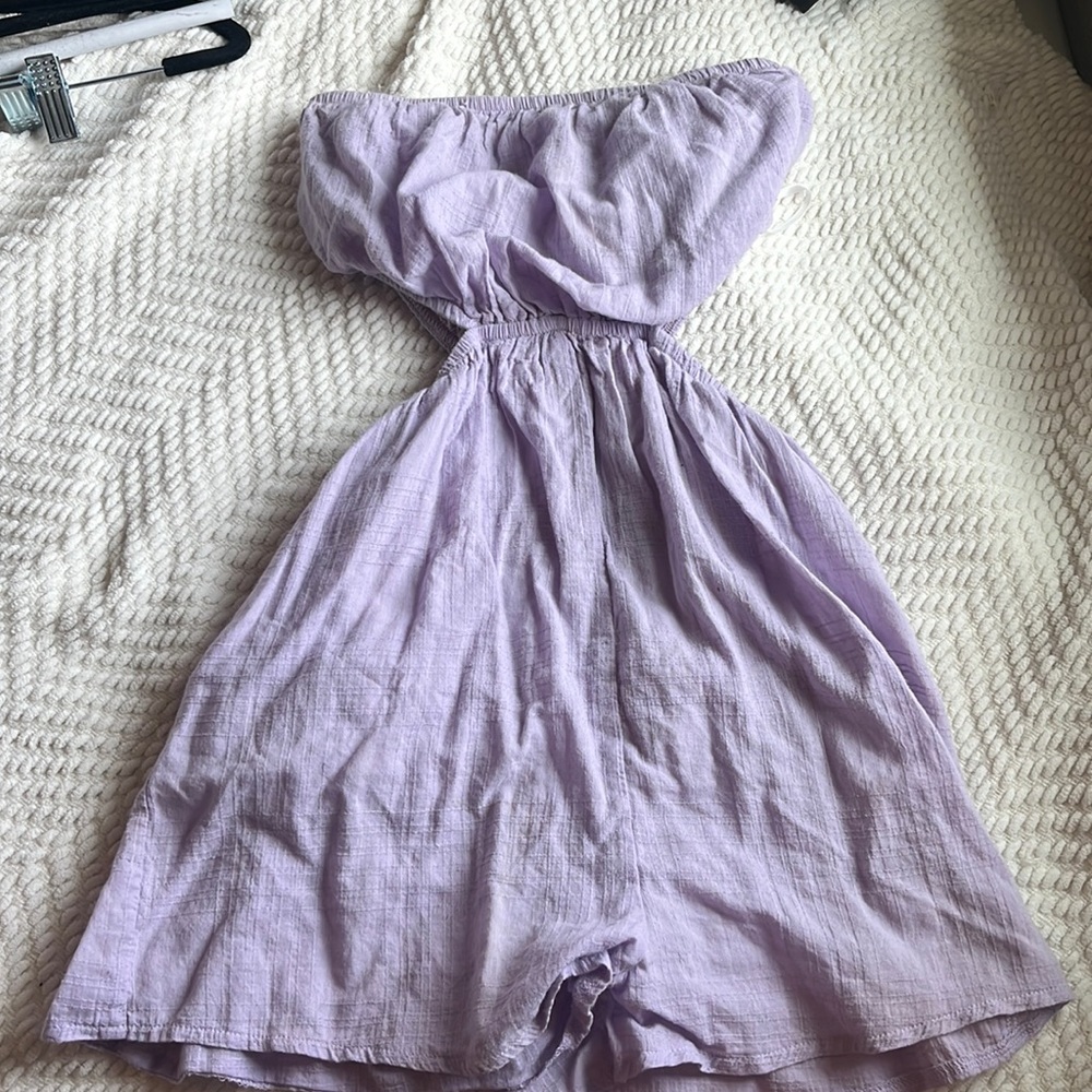 Princess Polly XS strapless romper